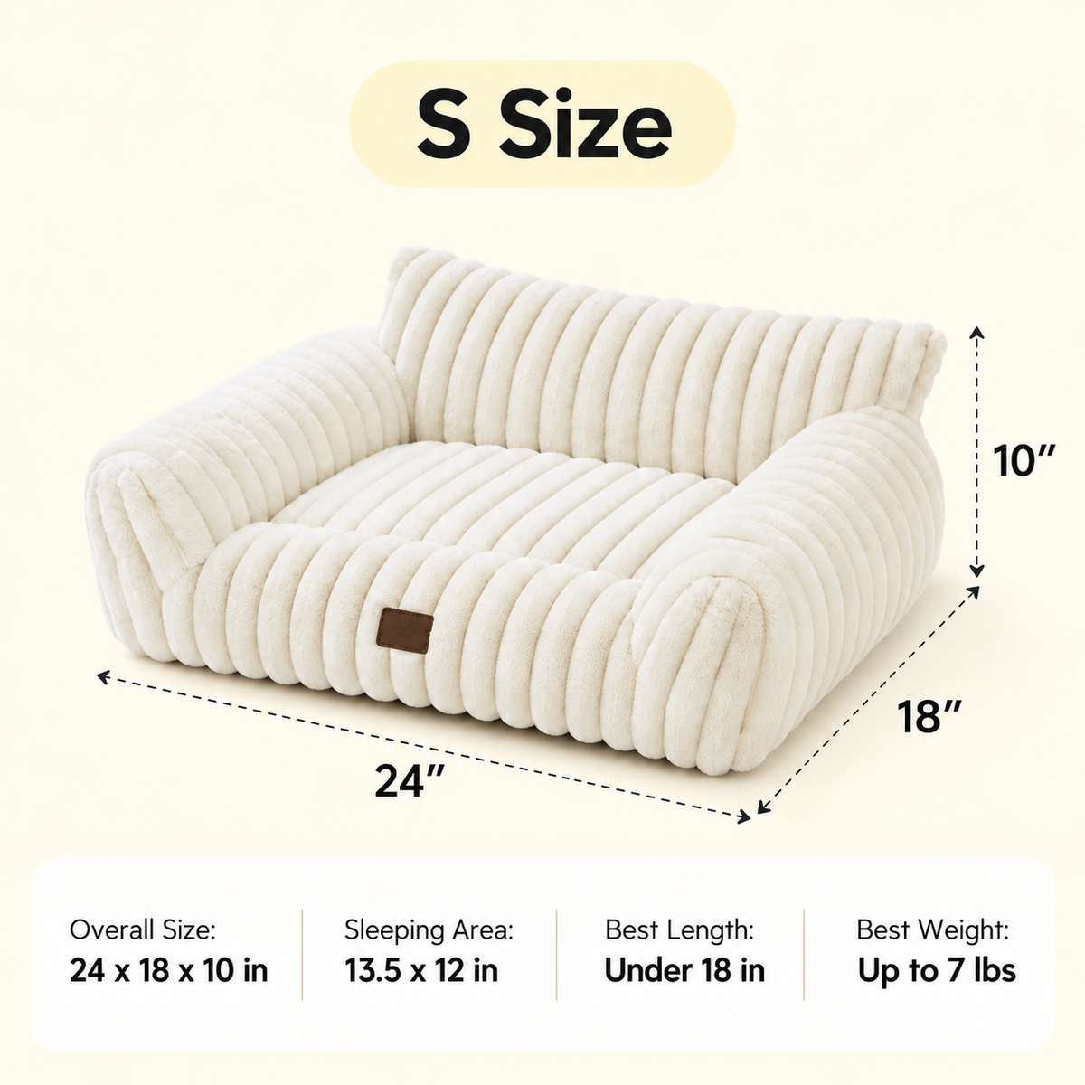 Shown on TV Fluffy Cute Cat Couch for Pets
