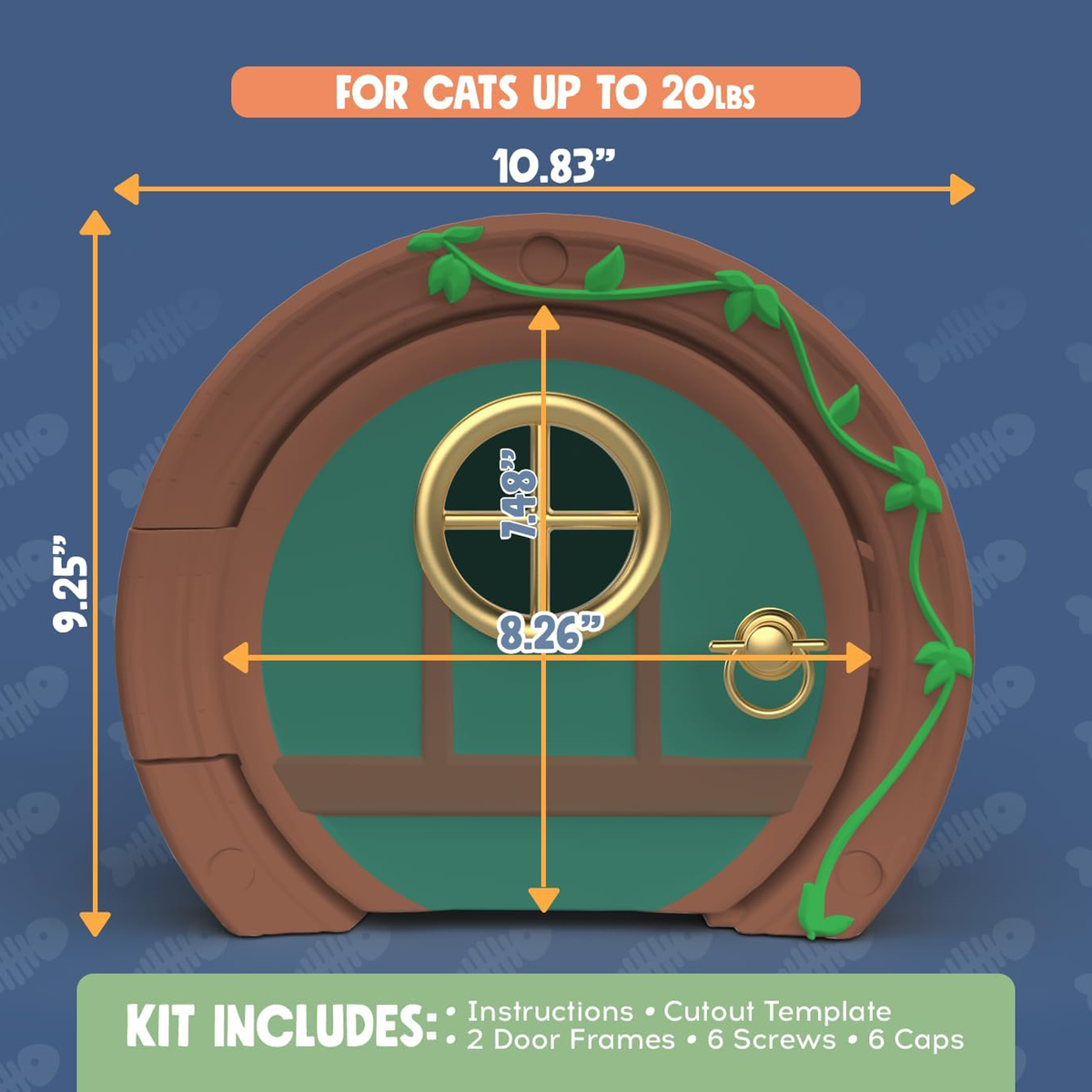 Door Cat Door for Interior Doors