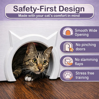 Cat Privacy Entry Door